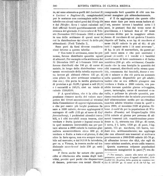 Rivista critica di clinica medica