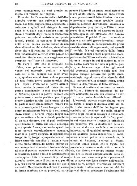 Rivista critica di clinica medica