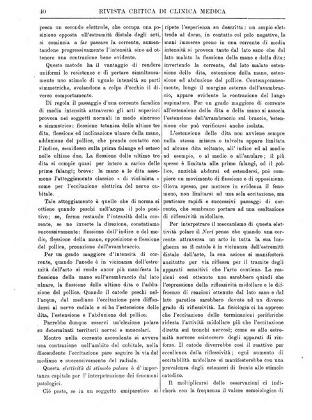 Rivista critica di clinica medica