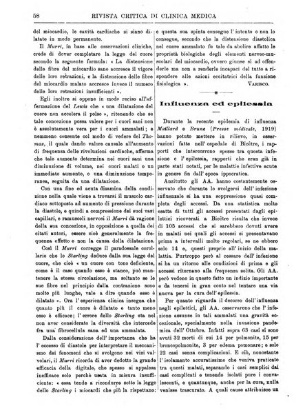 Rivista critica di clinica medica