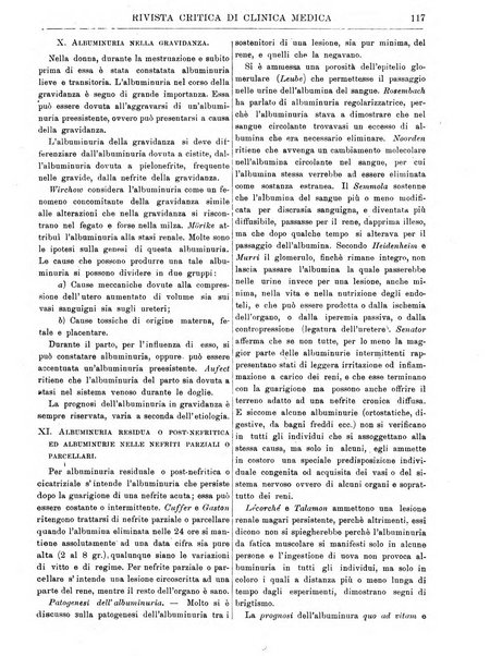 Rivista critica di clinica medica