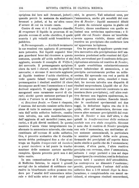 Rivista critica di clinica medica