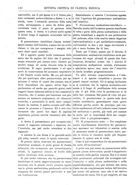 Rivista critica di clinica medica