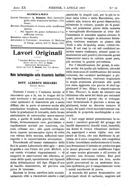 Rivista critica di clinica medica