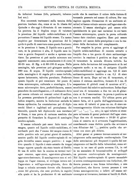 Rivista critica di clinica medica