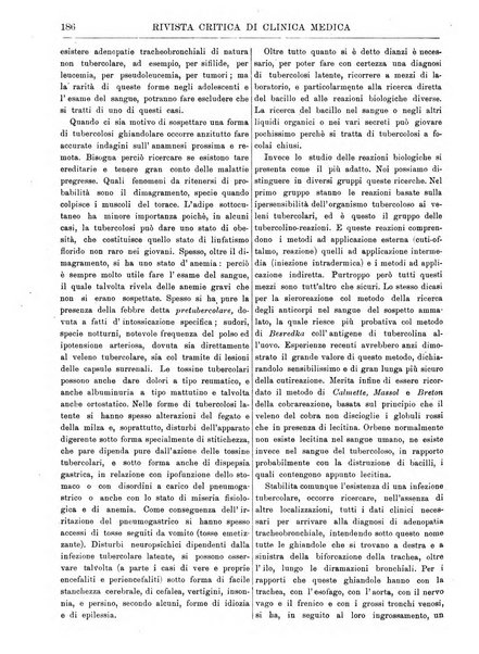 Rivista critica di clinica medica