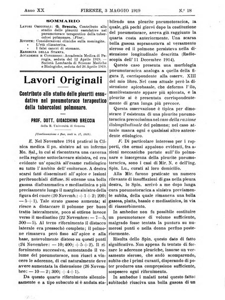 Rivista critica di clinica medica