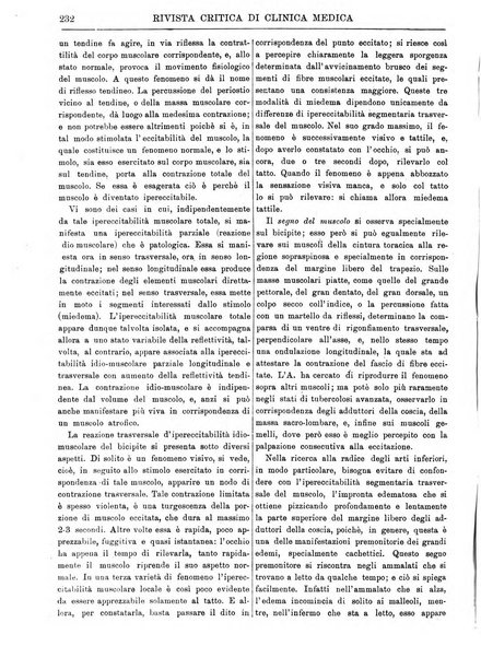 Rivista critica di clinica medica