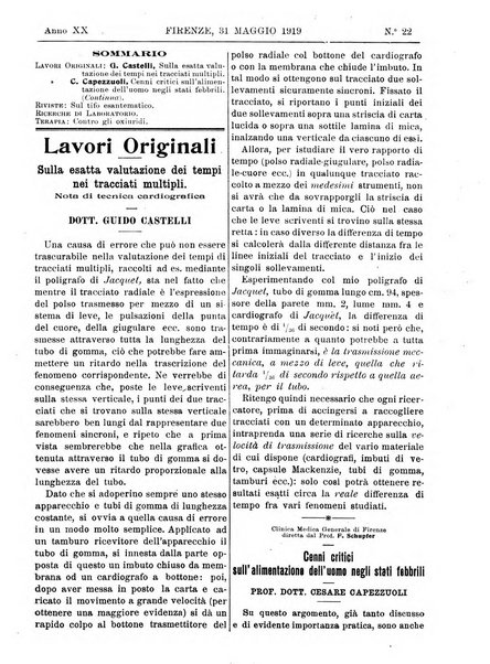 Rivista critica di clinica medica