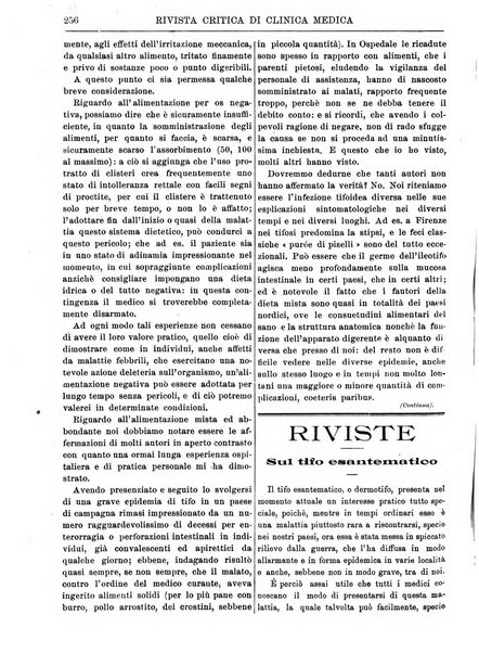 Rivista critica di clinica medica