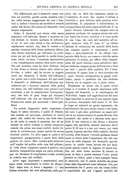 Rivista critica di clinica medica