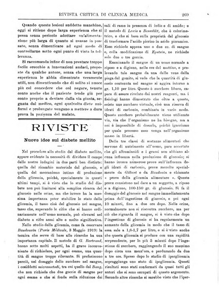 Rivista critica di clinica medica