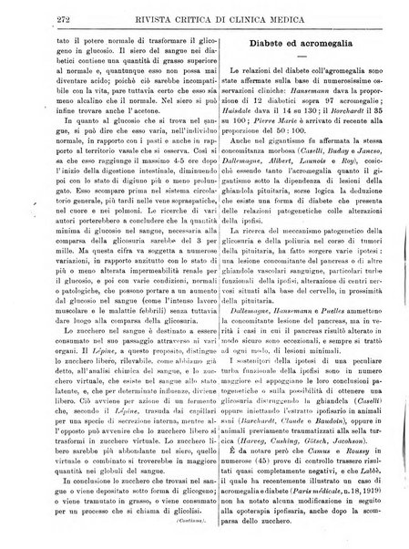 Rivista critica di clinica medica