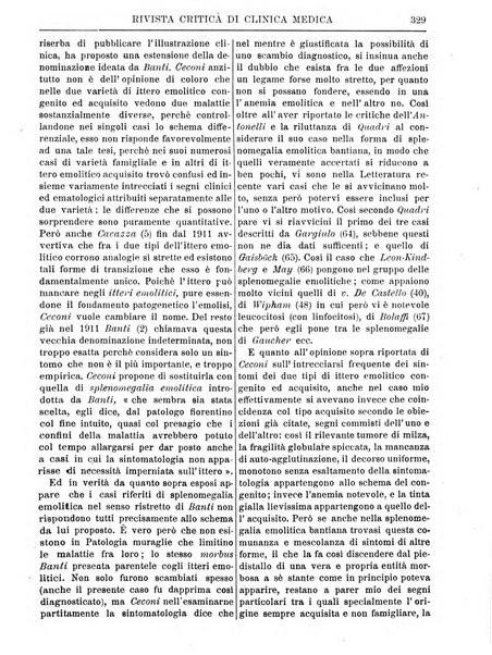 Rivista critica di clinica medica