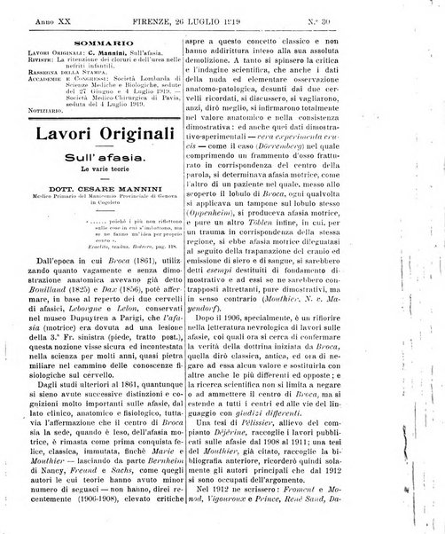 Rivista critica di clinica medica