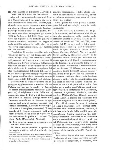 Rivista critica di clinica medica