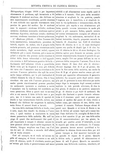 Rivista critica di clinica medica