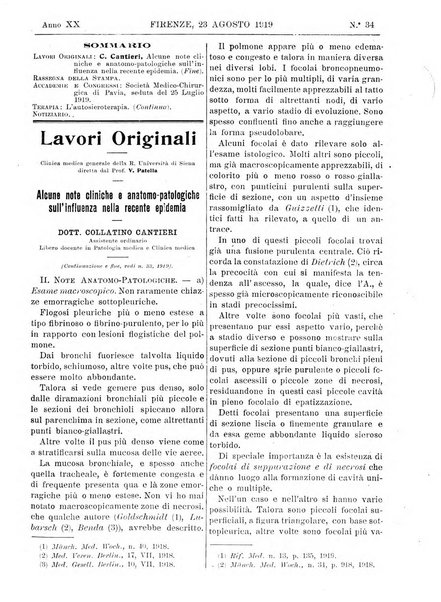 Rivista critica di clinica medica