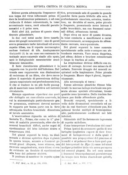 Rivista critica di clinica medica