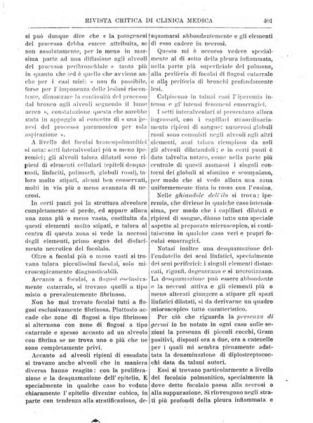 Rivista critica di clinica medica