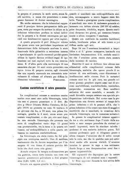 Rivista critica di clinica medica