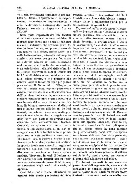 Rivista critica di clinica medica