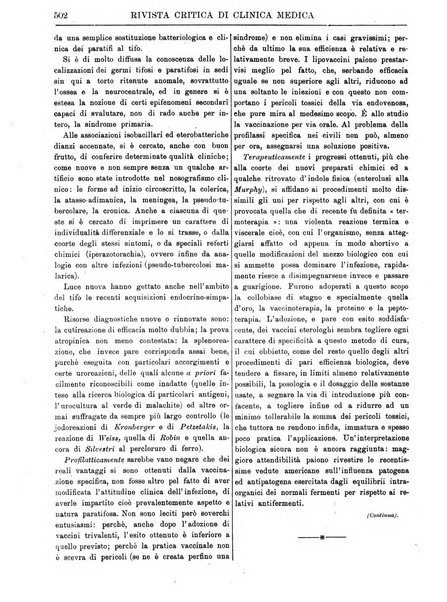 Rivista critica di clinica medica