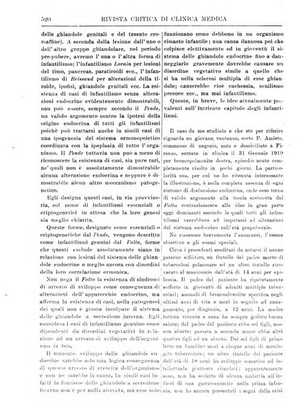 Rivista critica di clinica medica