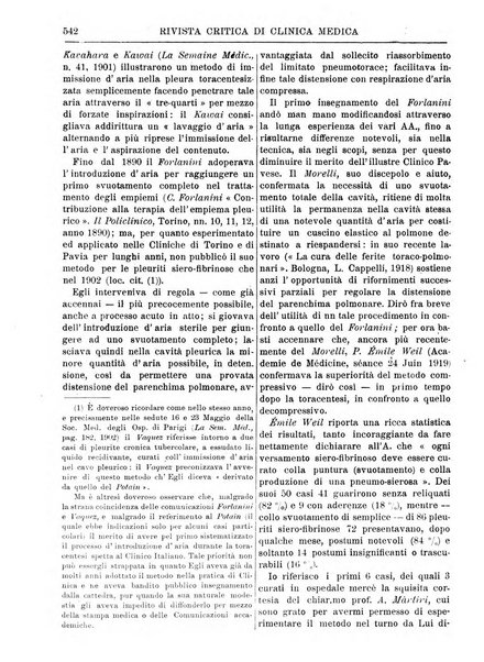 Rivista critica di clinica medica