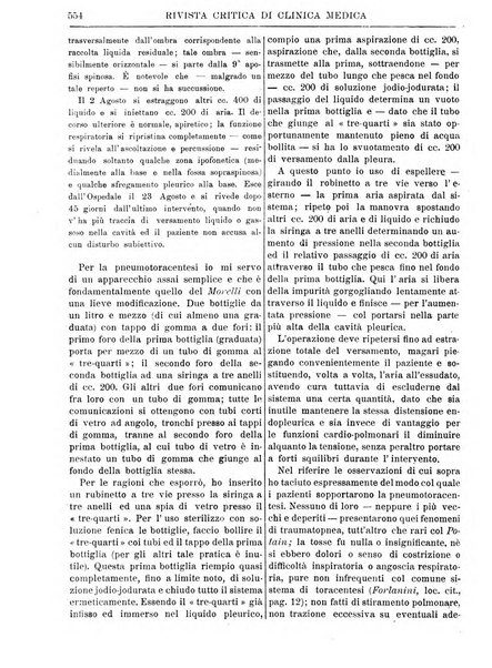 Rivista critica di clinica medica