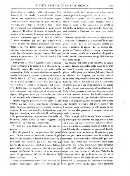 Rivista critica di clinica medica