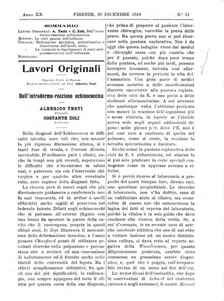 Rivista critica di clinica medica