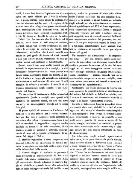 Rivista critica di clinica medica