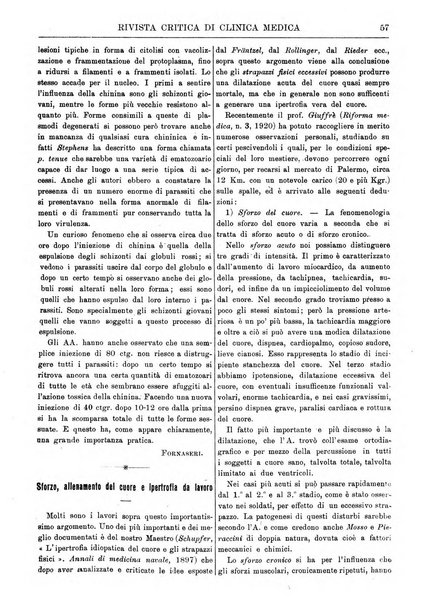 Rivista critica di clinica medica