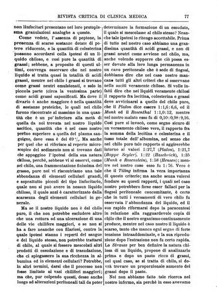 Rivista critica di clinica medica