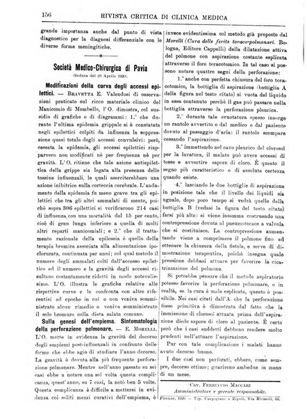 Rivista critica di clinica medica