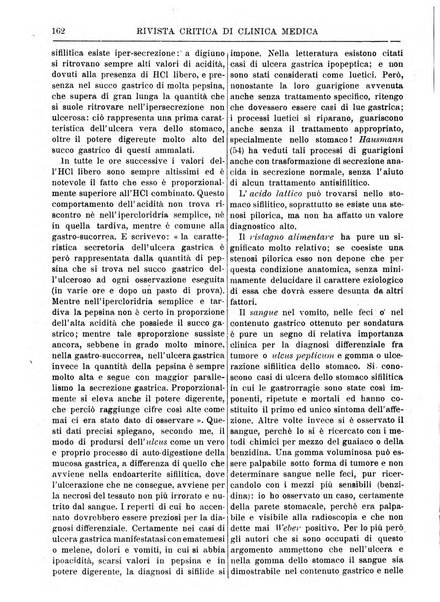 Rivista critica di clinica medica