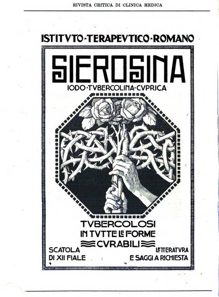 Rivista critica di clinica medica