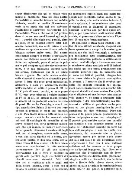 Rivista critica di clinica medica