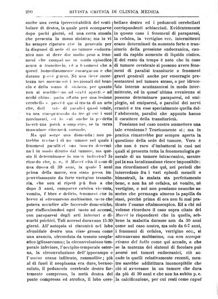 Rivista critica di clinica medica