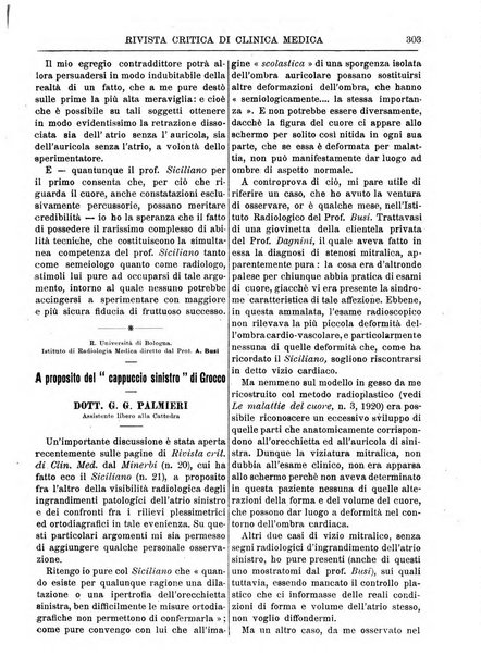 Rivista critica di clinica medica