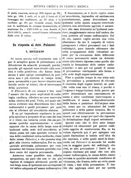 Rivista critica di clinica medica