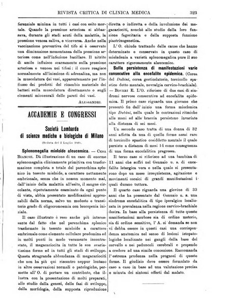 Rivista critica di clinica medica