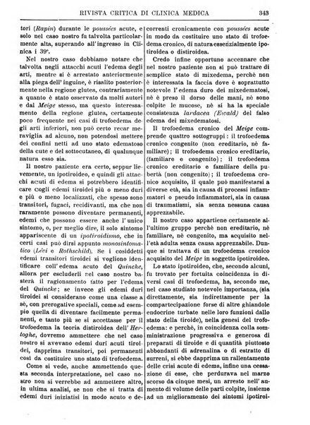 Rivista critica di clinica medica