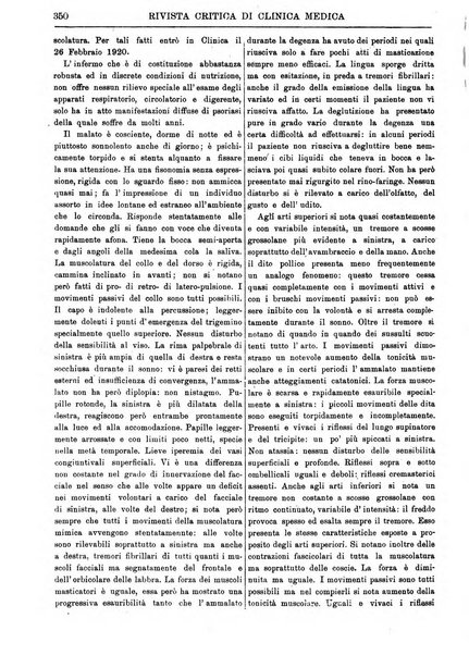 Rivista critica di clinica medica