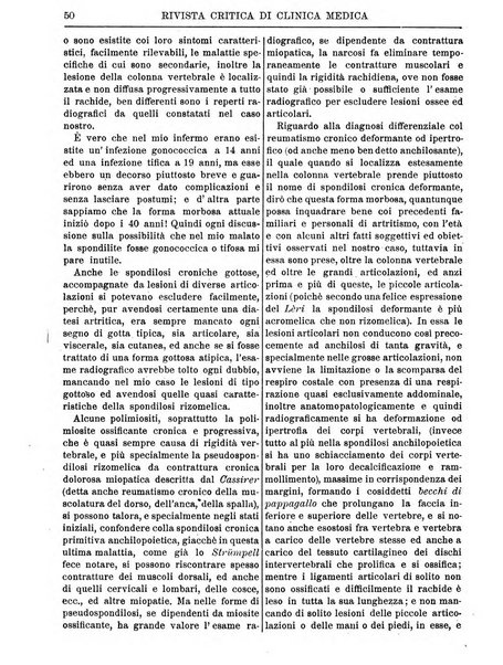 Rivista critica di clinica medica