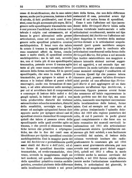 Rivista critica di clinica medica