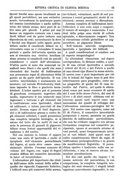 Rivista critica di clinica medica