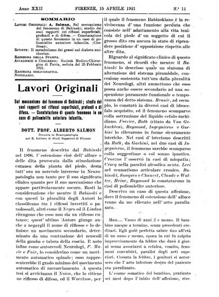 Rivista critica di clinica medica