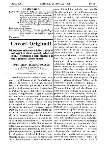 Rivista critica di clinica medica